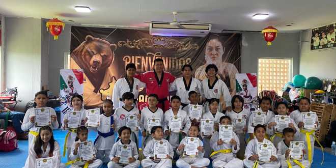 Con paso firme Team Sandoval Taekwondo