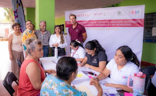 DIF Yucatán y Beneficencia Pública inician registro para acceder a apoyos funcionales