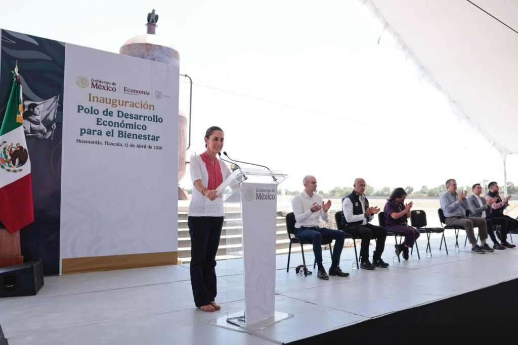 Sheinbaum inaugura primer polo de desarrollo económico para el bienestar en Huamantla, Tlaxcala