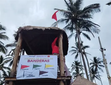 Izan bandera amarilla en playas de Paraíso y Centla al mejorar condiciones meteorológicas
