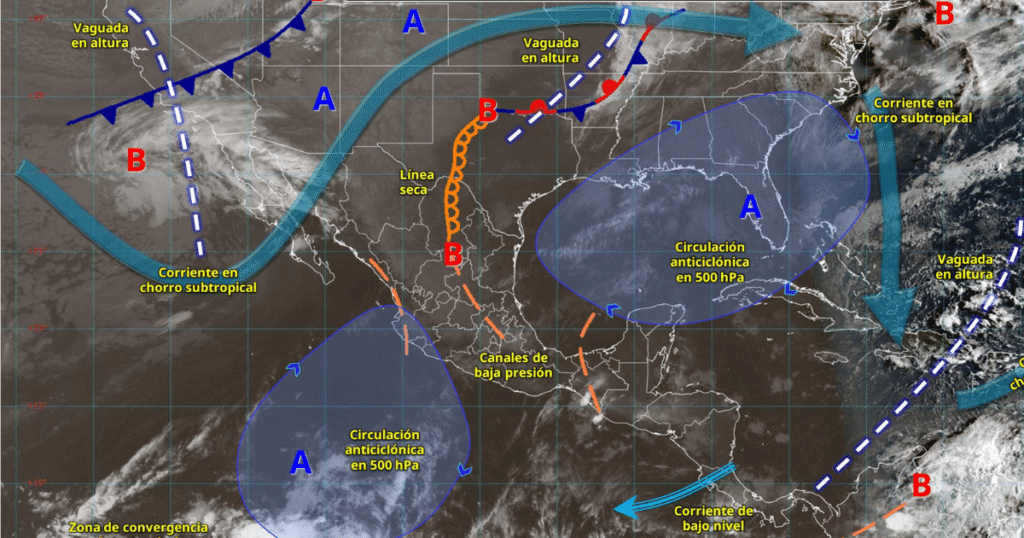 Alerta por vientos fuertes y lluvias intensas en varias zonas del país