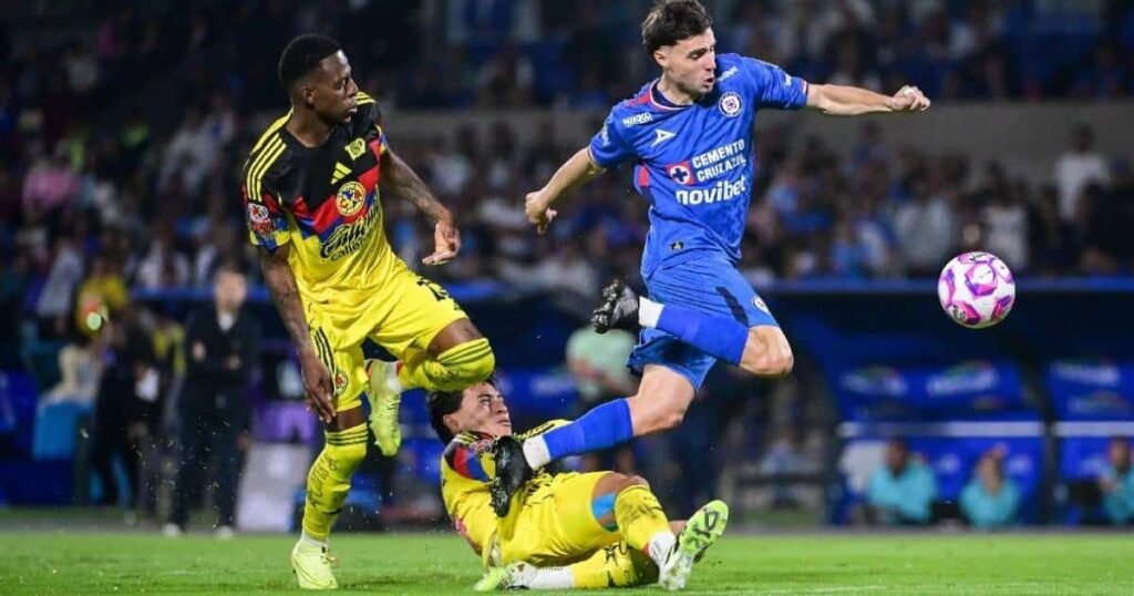América vs Cruz Azul de la Jornada 14 del Clausura 2026 de la Liga MX