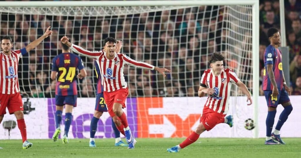Atlético de Madrid vs Barcelona de Cuartos de Final de Champions League