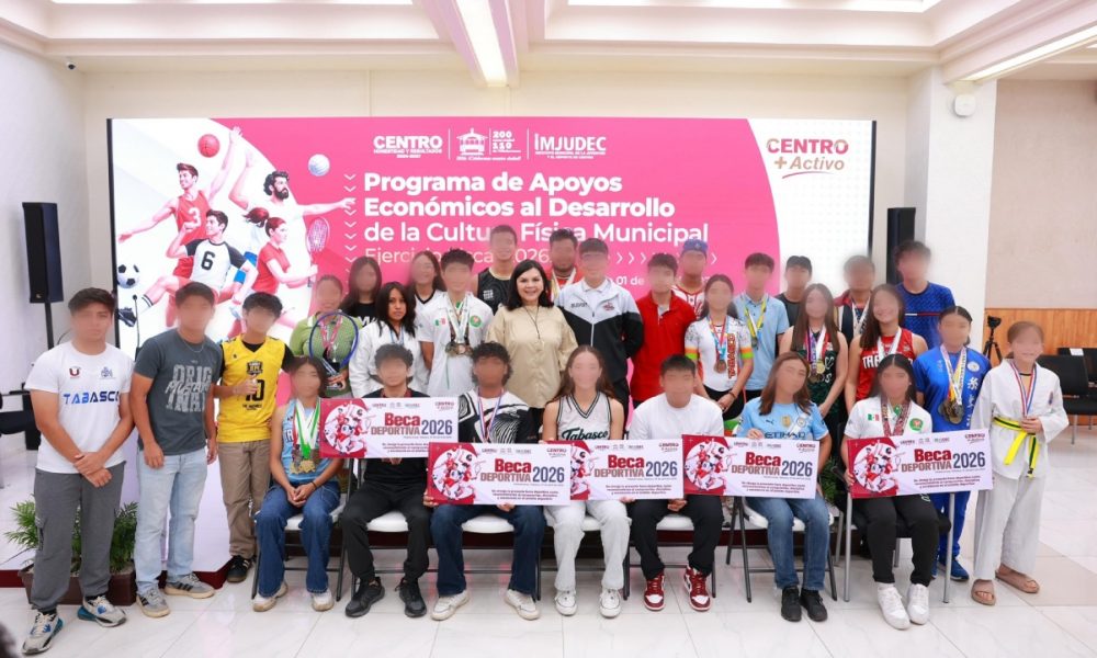 Centro impulsa a jóvenes deportistas con becas económicas directas