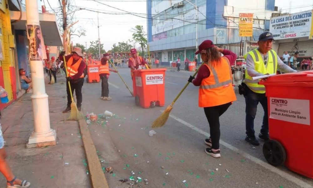 Recolectan cerca de 38 toneladas de residuos tras desfile de Carros Alegóricos