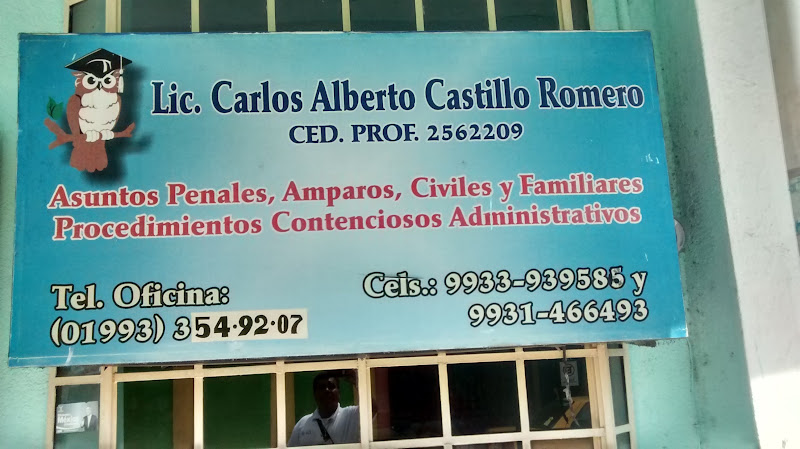 Despacho juridico Lic. Carlos Alberto Castillo