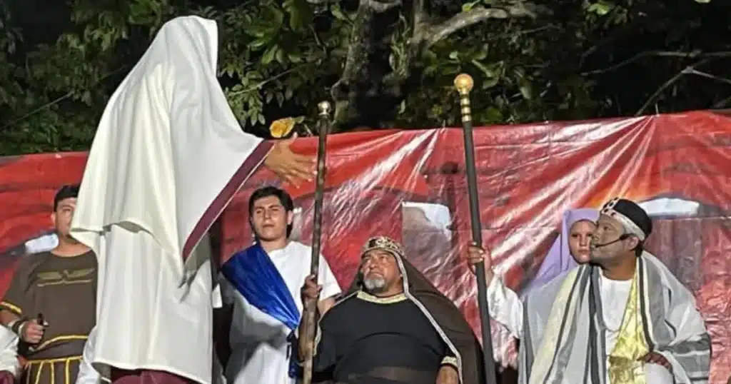 Inicia el drama de la pasión en Villahermosa