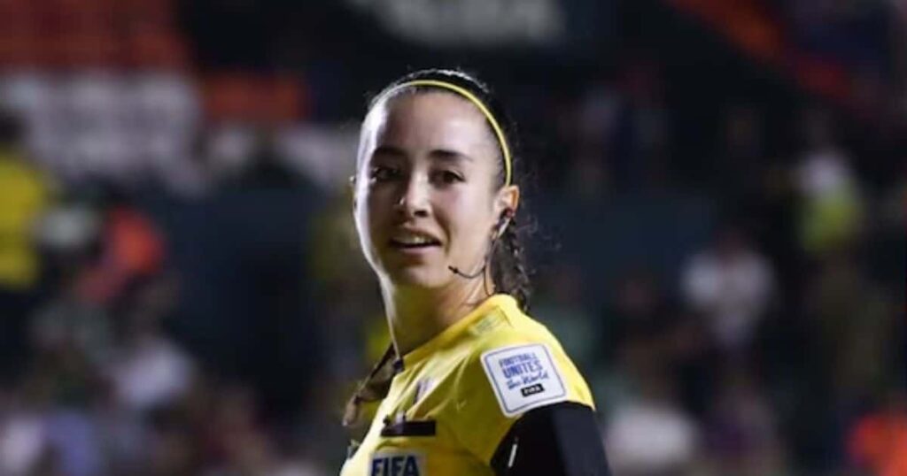 Katia Itzel García hará historia como la primera árbitra mexicana en dirigir en la Copa Mundial de la FIFA