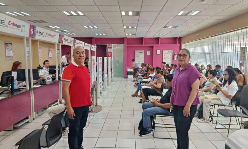 INE Tabasco supervisa módulo de atención ciudadana en Villahermosa