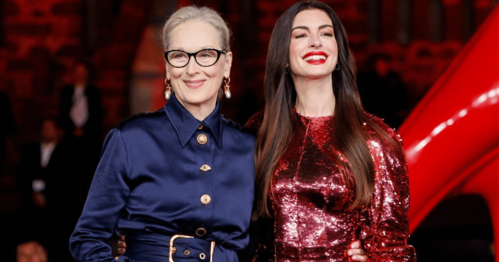 Meryl Streep y Anne Hathaway desatan euforia en México con el estreno de El diablo viste a la moda 2