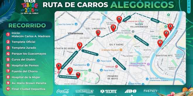 El Gobierno del Pueblo informa sobre la realización del Desfile de Carros Alegóricos 2026