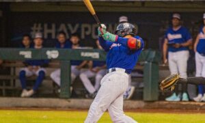 Triunfo olmeca en el Nelson Barrera