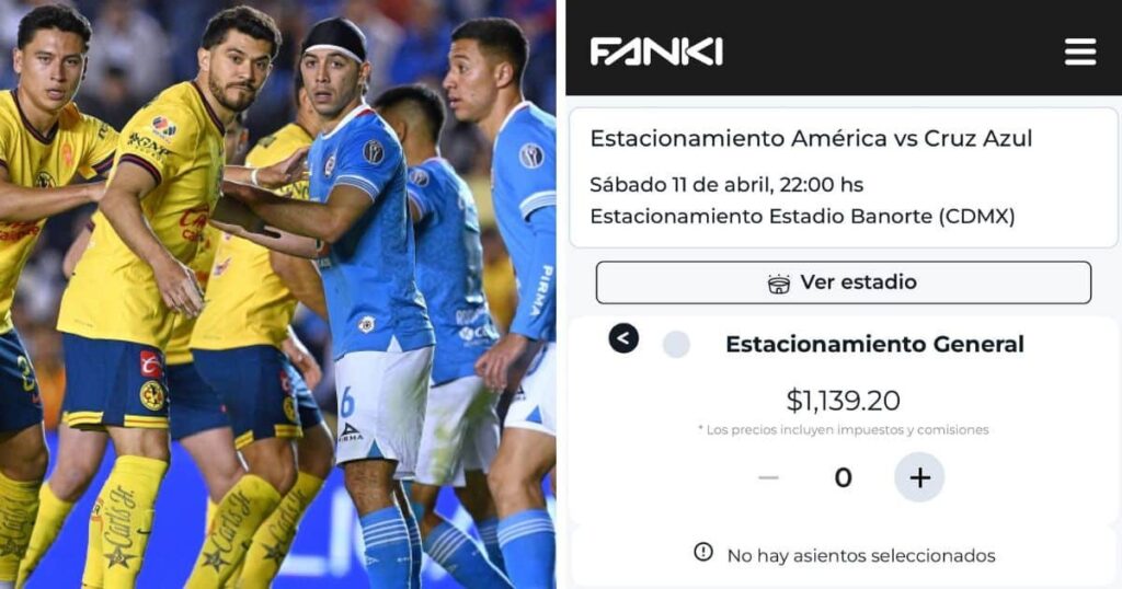 Precio del estacionamiento para América vs Cruz Azul en el Estadio Banorte sorprende a aficionados