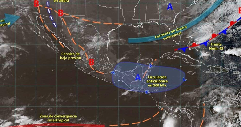Pronóstico del clima hoy en México: estados con tormentas, viento y calor intenso