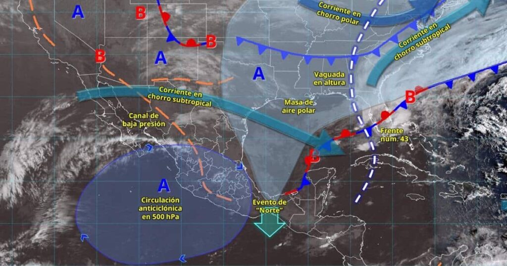 Pronóstico del clima hoy en México: lluvias, calor extremo y vientos fuertes