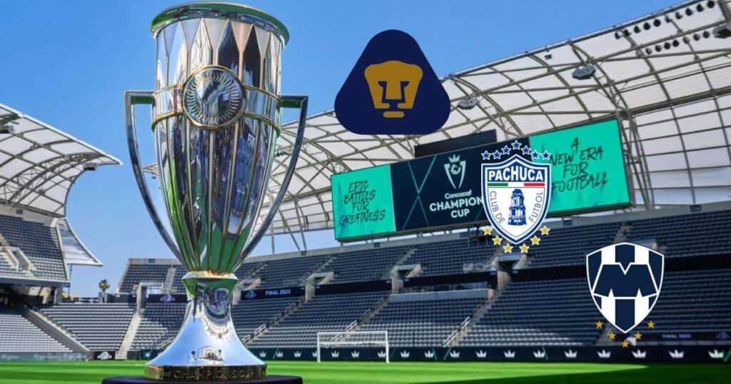 Pumas, Pachuca y Monterrey por un boleto a la Concachampions 2027