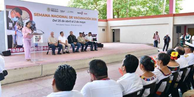Aplicarán más de 315 mil dosis a tabasqueños