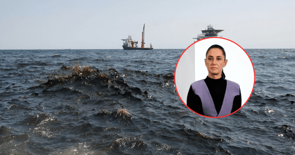 Sheinbaum impulsa Observatorio del Golfo de México tras derrame de hidrocarburos