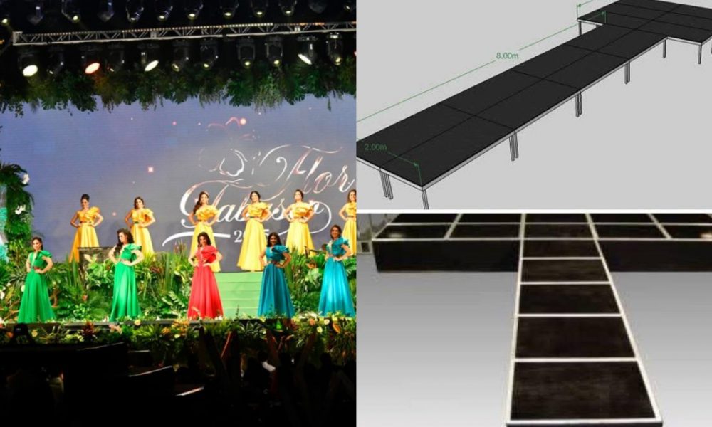 Escenario en “T” marcará la gran noche de la Flor Tabasco 2026