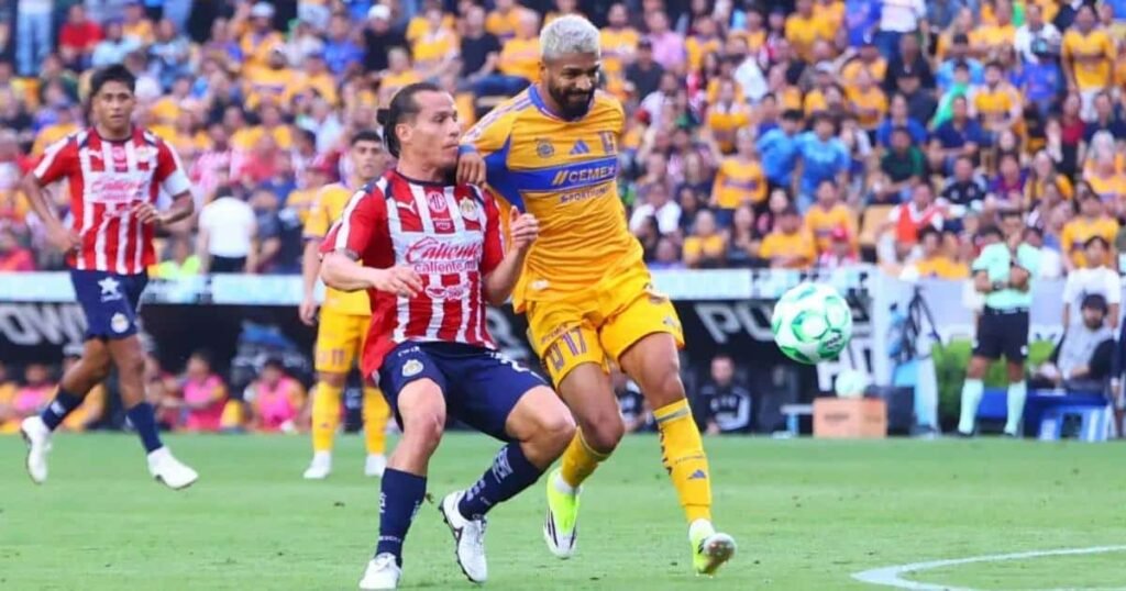 Tigres vs Chivas Cuartos de Final de Ida del Clausura 2026
