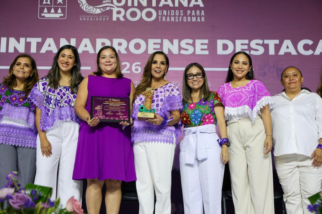 Reconoce Mara Lezama a 11 mujeres con el Premio Estatal Mujer Quintanarroense Destacada 2026