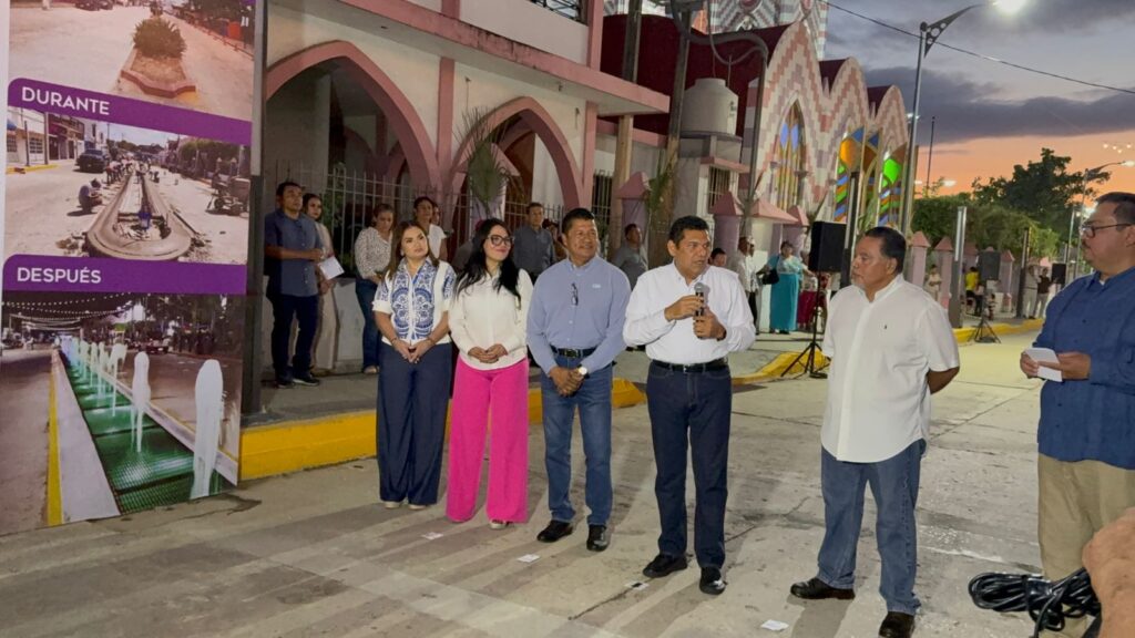 Inauguran corredor urbano y recreativo “Yokot’an” en Nacajuca