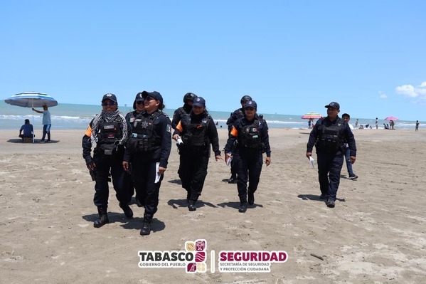 SSPC refuerza la proximidad social en playas durante el Operativo «Semana Santa 2026»