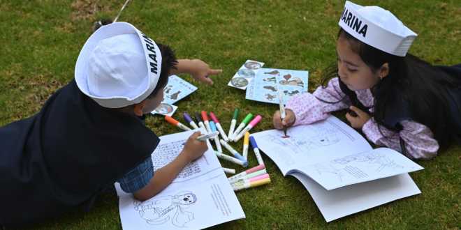 Marina invita a niñas y niños mexicanos al XLIX Concurso Nacional de Pintura Infantil “La Niñez y la Mar”