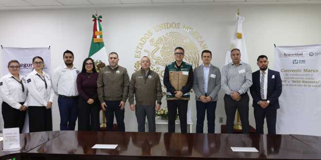 IMSS Bienestar y SSPC firman convenio para atención médica a personas privadas de la libertad