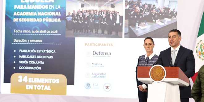 Destaca Omar García Harfuch, trabajo coordinado en todos los niveles de Gobierno