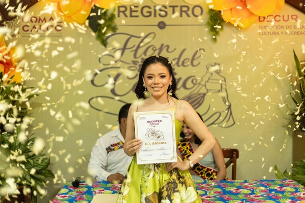 Quedan registradas oficialmente las 12 bellas aspirantes a Flor del Cacao 2026