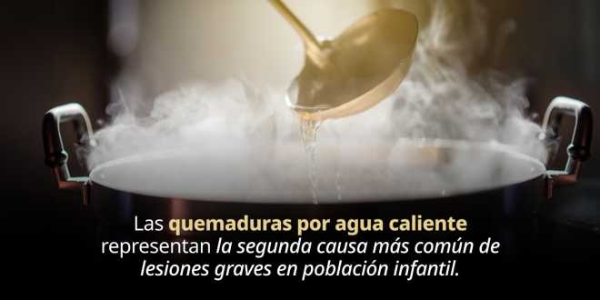 Prevenir quemaduras en niñas, niños y adolescentes, prioridad de la secretaría de Salud