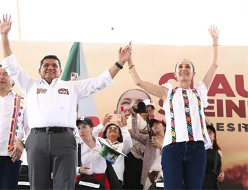 Anuncia Javier May próxima visita de Claudia Sheinbaum a Tabasco; sería en dos semanas