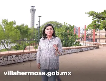 Yolanda Osuna llama a tabasqueños a visitar espacios públicos de Villahermosa durante Semana Santa