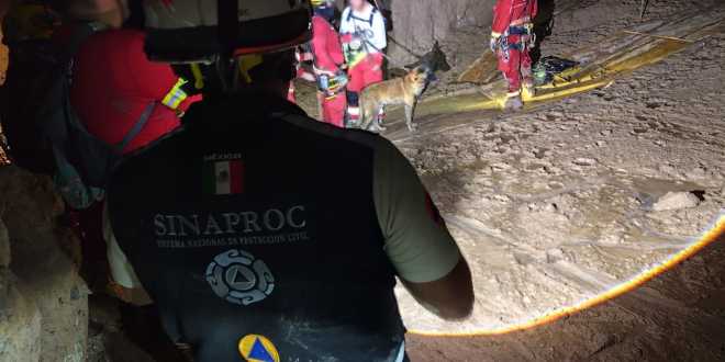 Avanzan trabajos de reforzamiento estructural en la mina Santa Fe