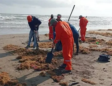 Anuncian pago de 15 mil pesos a pescadores afectados por derrame de crudo en el Golfo de México