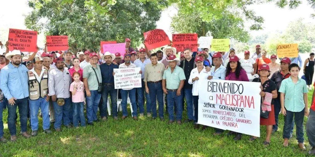 Impulso productivo en comunidades rurales de Tabasco