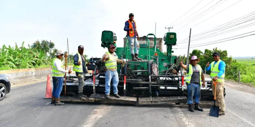 Rehabilitación y modernización vías a Teapa y Centla