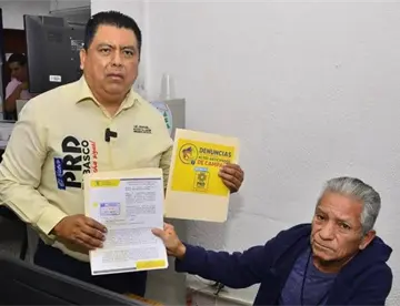 PRD denuncia ante el IEPCT a Chepe Olán y Fabiola Peralta por actos anticipados de campaña