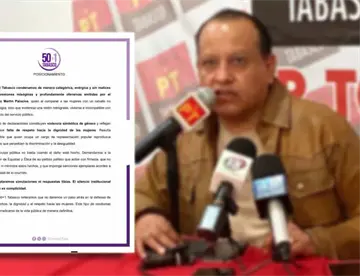 Una disculpa pública es insuficiente: Colectivo 50+1 Tabasco condena expresiones de Martín Palacios