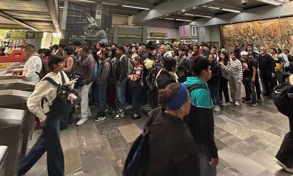 Fallas en Metro por cuarto día consecutivo afectan movilidad capitalina