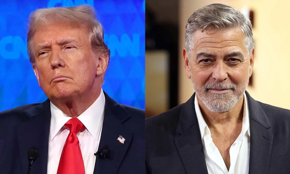 George Clooney arremete contra Trump por amenazas hacia Irán