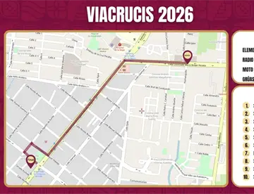 Desplegará SSPC 299 elementos para resguardo de Viacrucis este viernes santo