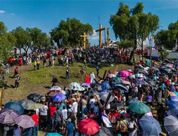 Pasión de Cristo en Iztapalapa reúne a más de 2 millones de visitantes