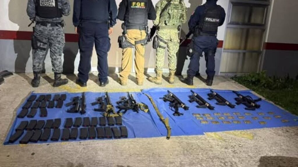 Crecen decomisos de armas largas y cortas en municipios de Tabasco