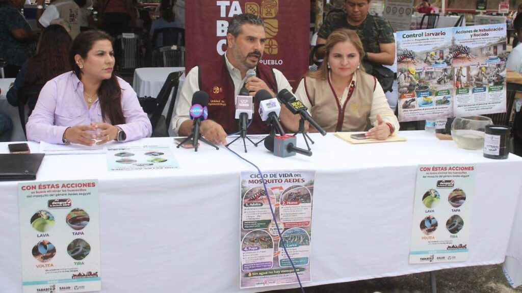 Jalpa de Méndez, Nacajuca y Centla: Focos rojos en dengue; inicia SSa atenciones