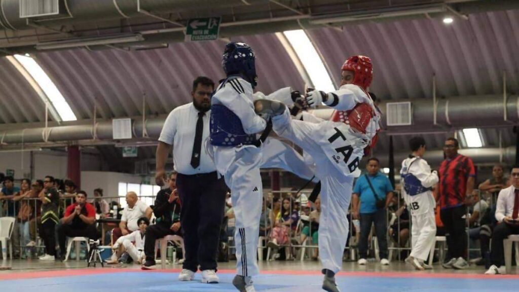 Tabasco recibe regional de taekwondo rumbo a Olimpiada Nacional