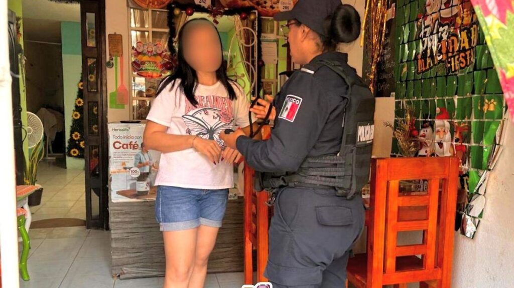 Refuerzan uso del botón Auxíliame para atención a víctimas en Centro