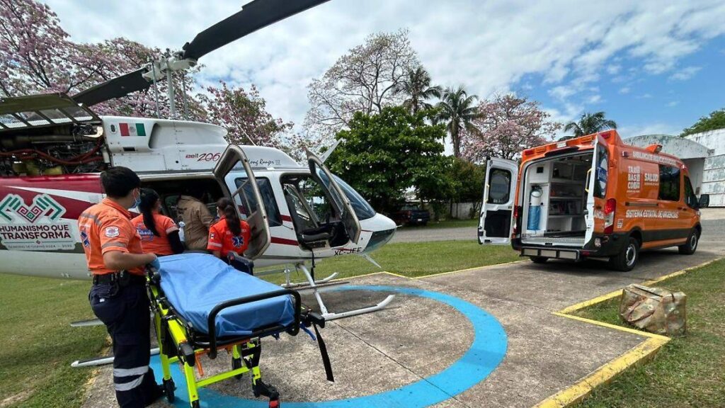 Esperanza de vida: Traslado urgente de una recién nacida conmueve a Chiapas y Tabasco