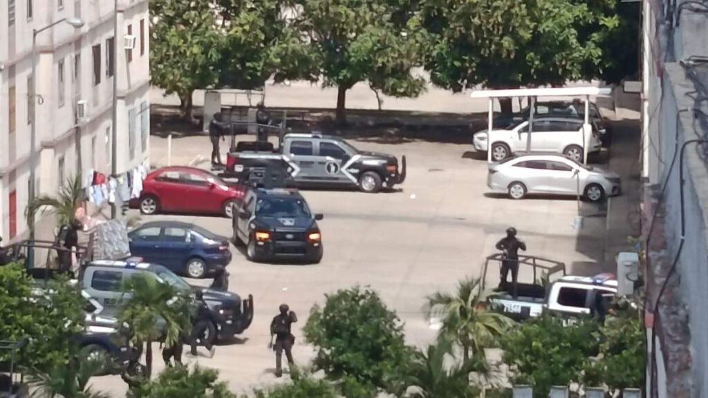 Se registra balacera en Villa El cielo